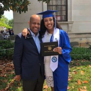  Pegues with his daughter Jordyn Pegues