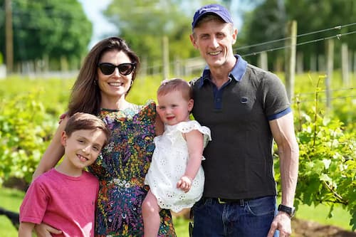 Dan Abrams and his family